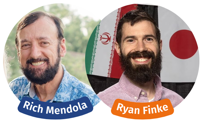 CEO transition between Rich Mendola (left) and Ryan Finke (right)